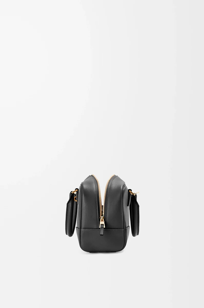 amazona 23 tasche aus schwarzem nappa-kalbsleder