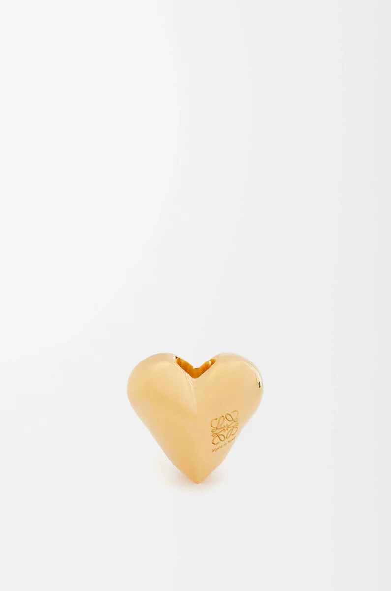 großer herzwürfel gold