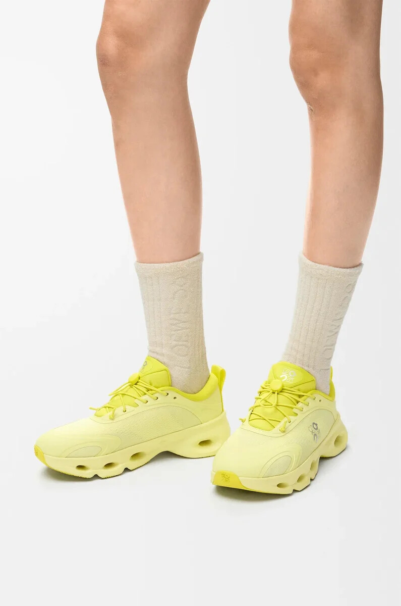 cloudsolo sneaker limettengrün