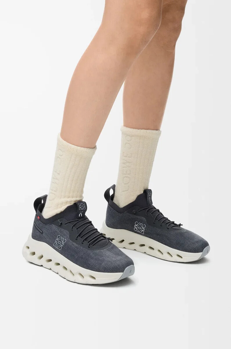 cloudtilt sneaker denim grau