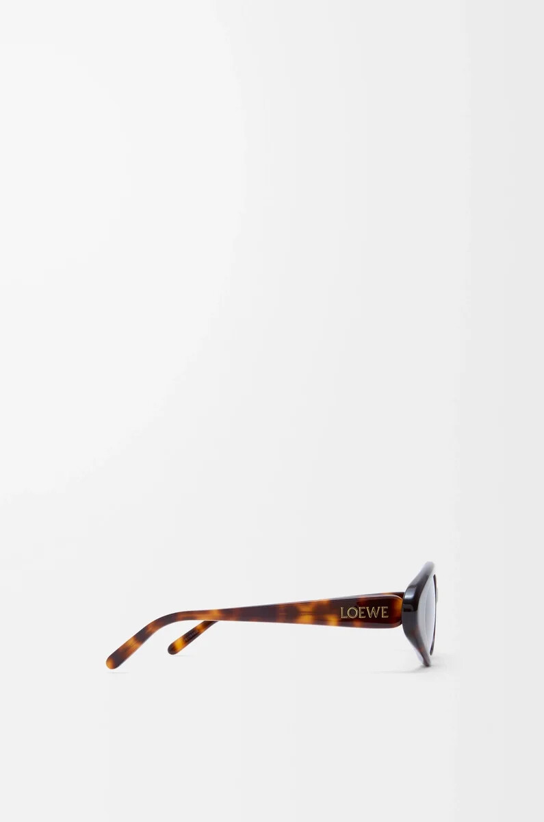 triangle slim sonnenbrille havana