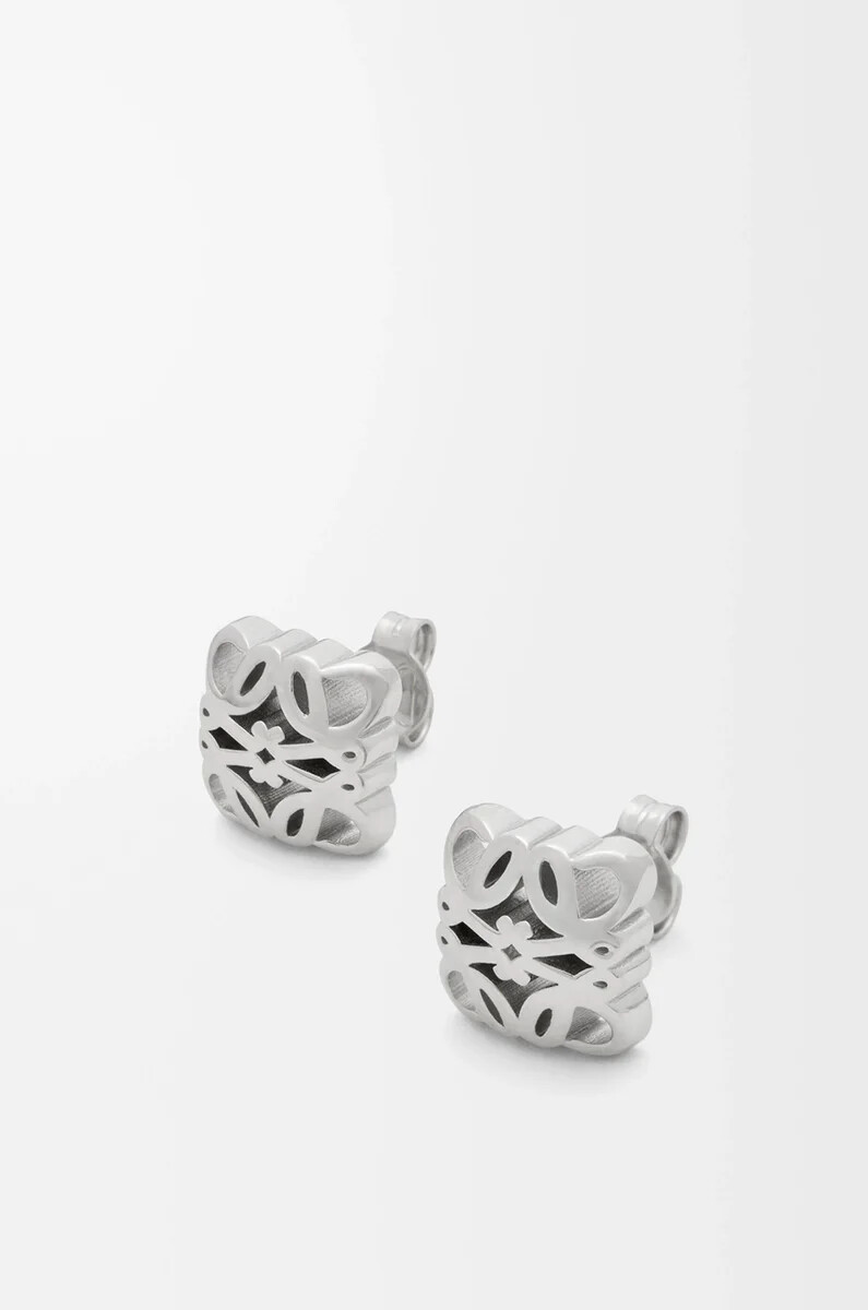 anagram bombé ohrringe aus sterlingsilber
