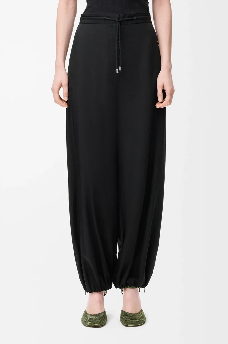 hose aus funktionsgewebe schwarz