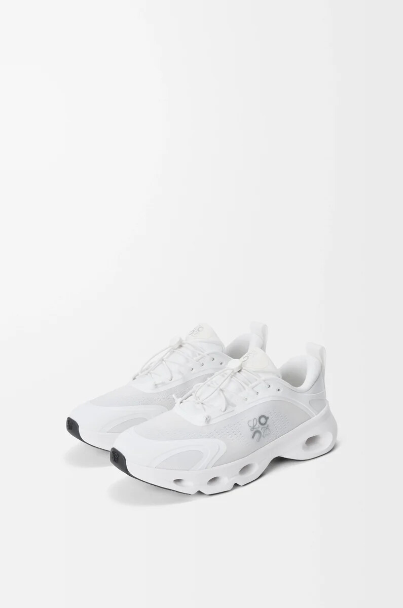cloudsolo sneaker weißhellgrau