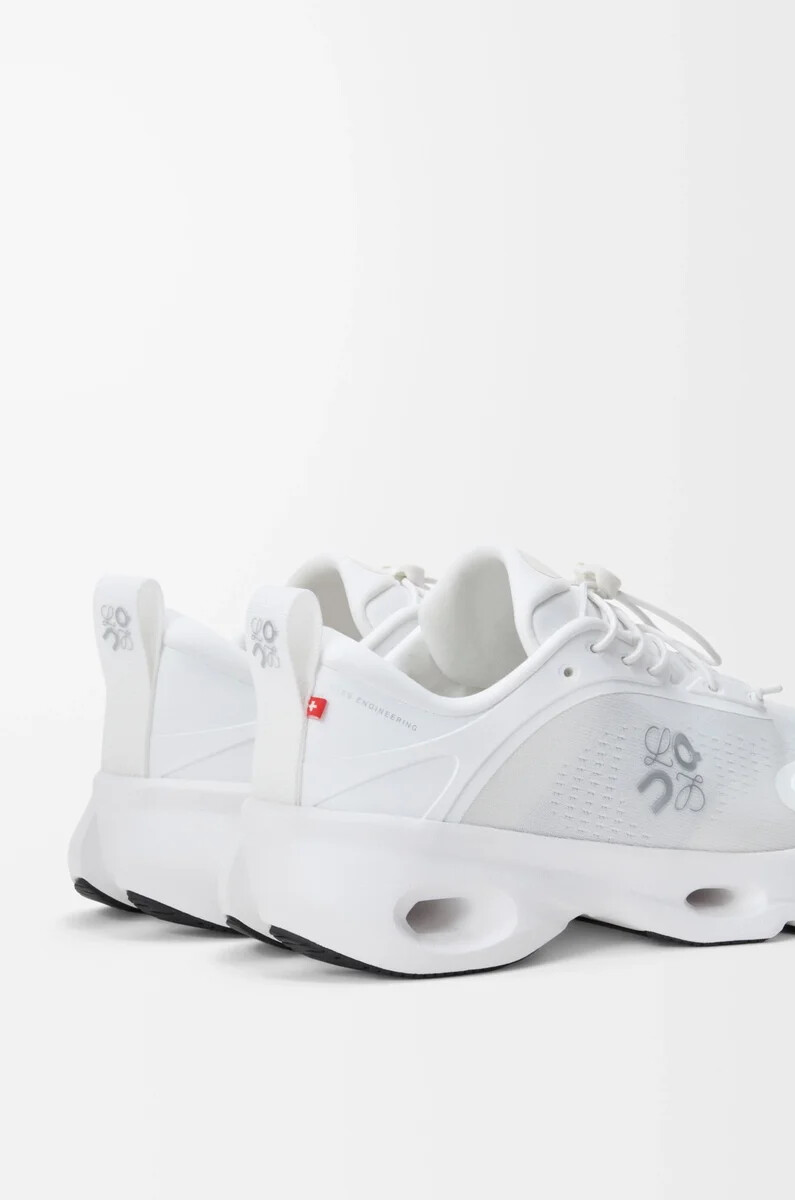 cloudsolo sneaker weißhellgrau