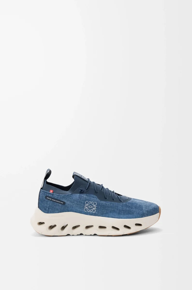cloudtilt sneaker denimblau