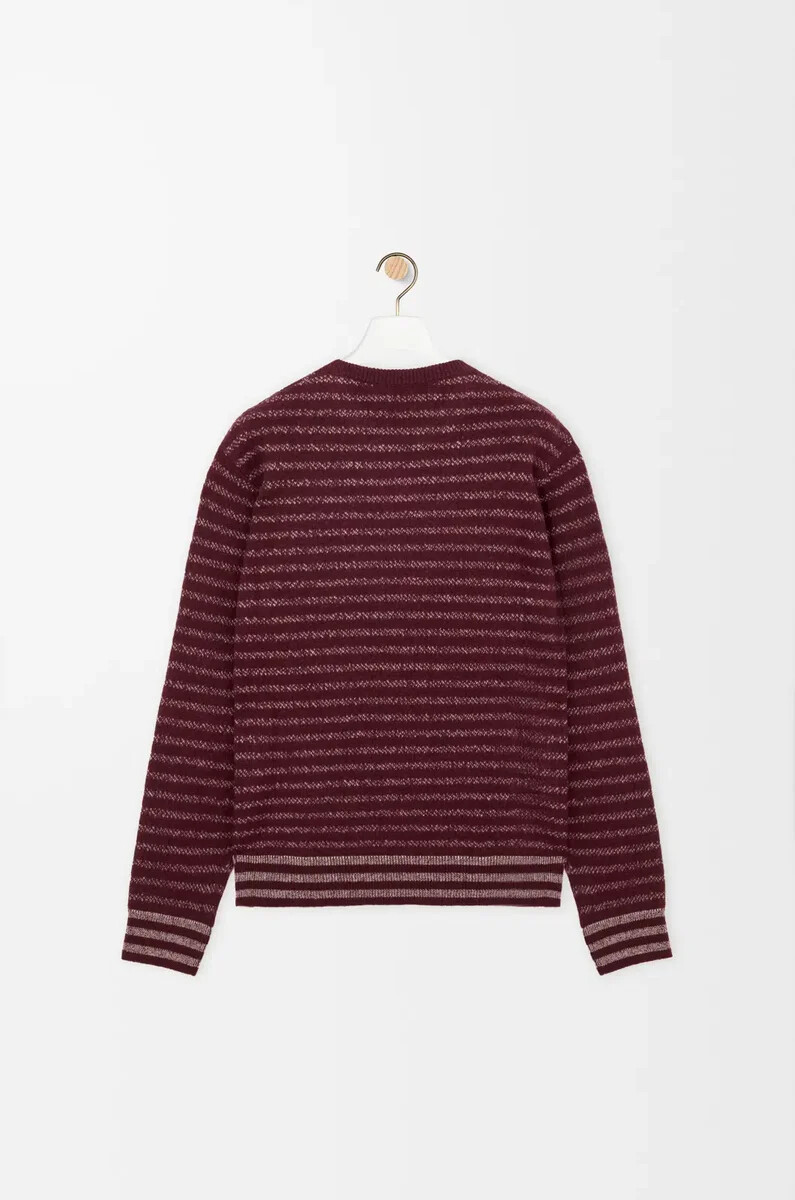 pullover aus wolle dunkelbraun